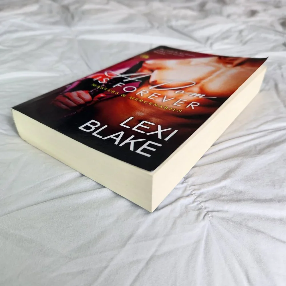 🌶Like New A Dom is Forever by Lexi Blake Paperback Spicy Romance OOP 1st Ed